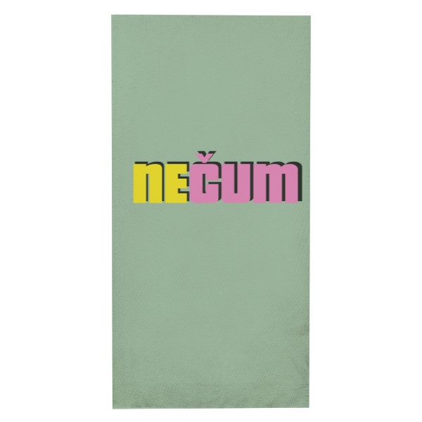 Nákrčník/bandana s potiskem Nečum rouška