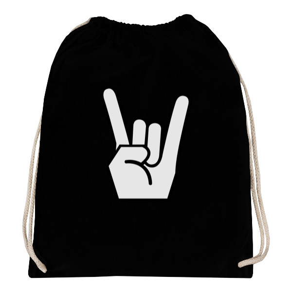Vak na záda s potiskem Rock on vak 